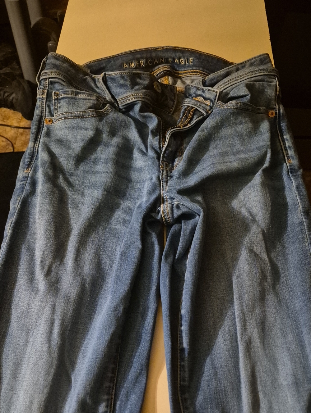 American Eagle Outfitters Women’s Light Blue Skinny Jeans